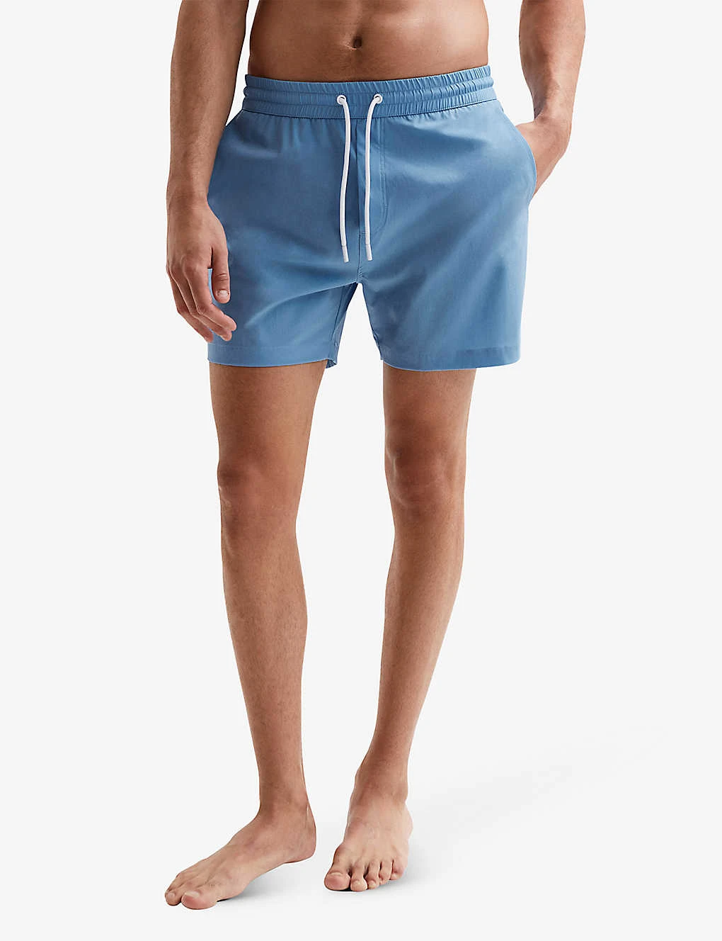 Reiss Beach Elasticated-waist Stretch-woven Swim Shorts 3 Reiss Beach Elasticated-waist Stretch-woven Swim Shorts - Image 3