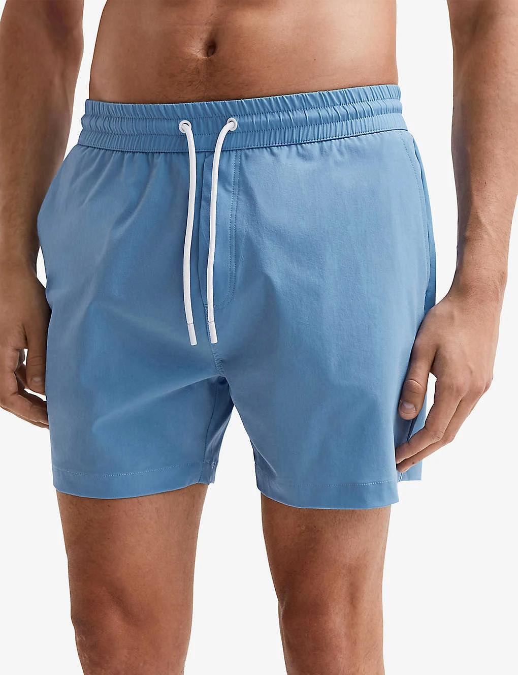 Reiss Beach Elasticated-waist Stretch-woven Swim Shorts 5 Reiss Beach Elasticated-waist Stretch-woven Swim Shorts - Image 5