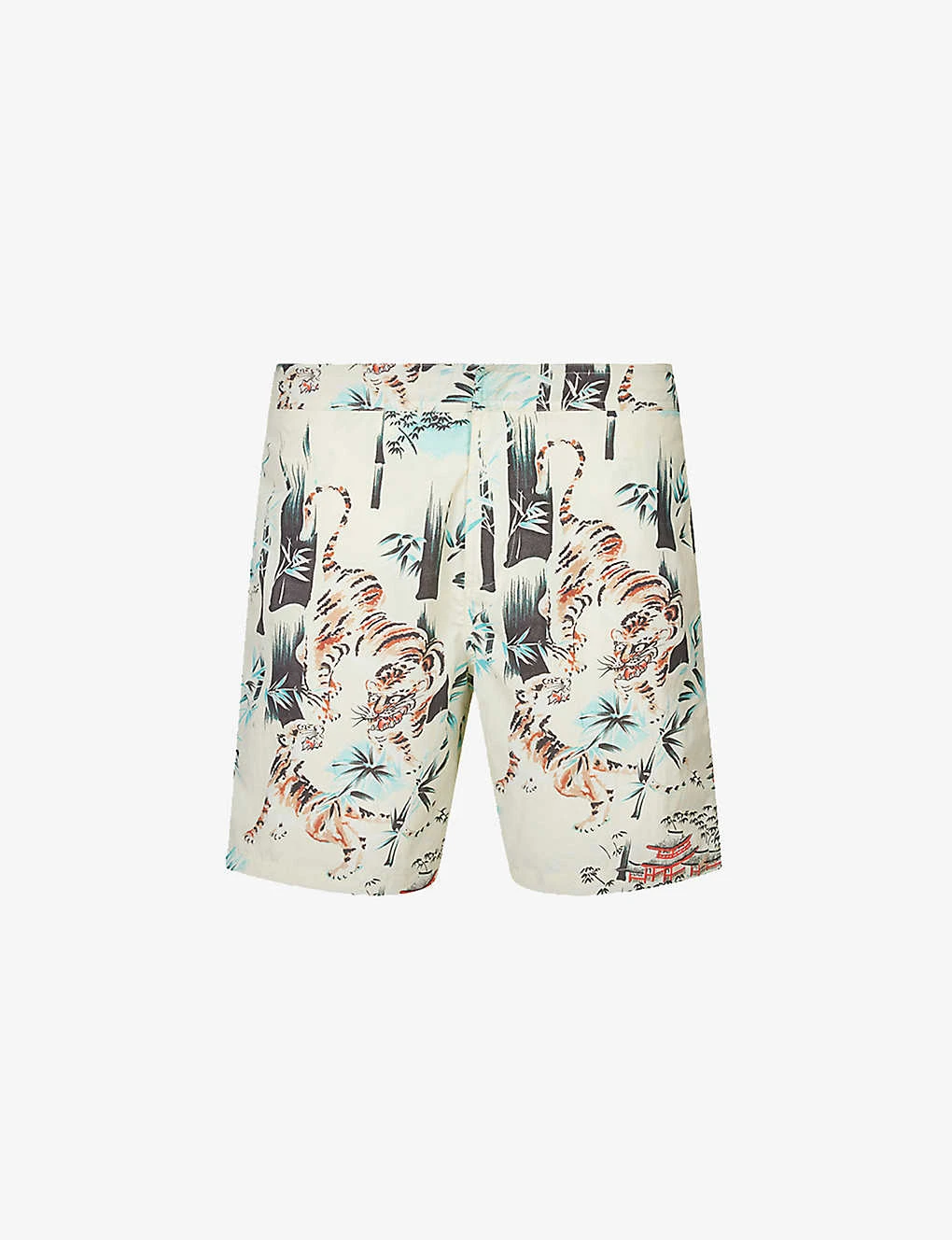 AllSaints Tagise Tiger-print Recycled-polyamide Swim Shorts 1 AllSaints Tagise Tiger-print Recycled-polyamide Swim Shorts