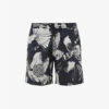 AllSaints Frequency Floral-print Regular-fit Swim Shorts