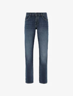 Boss Business Leisure Straight-leg Regular-fit Stretch-denim Jeans