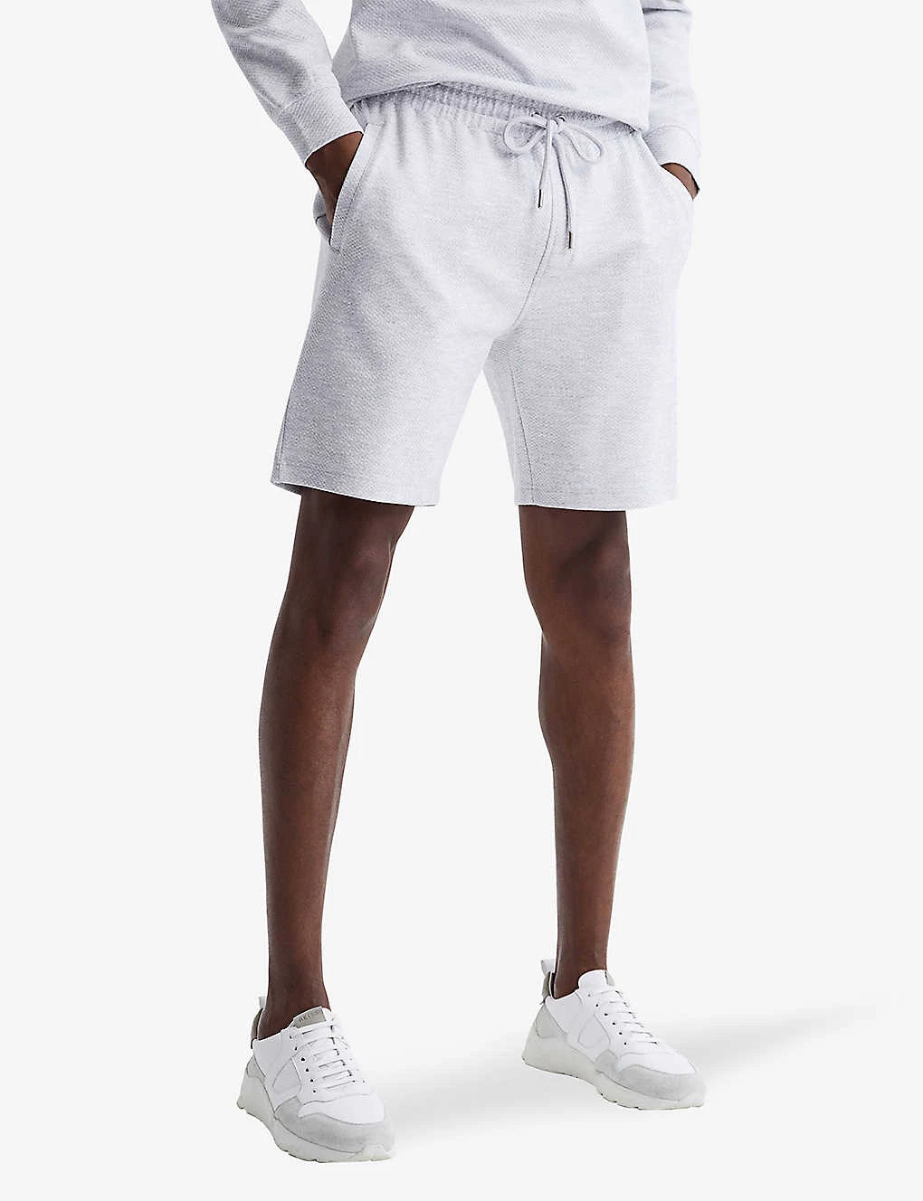 Reiss Robin Textured-weave Stretch-woven Shorts 2 Reiss Robin Textured-weave Stretch-woven Shorts - Image 2