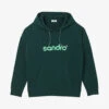 Sandro Logo-print Cotton Jersey Hoody