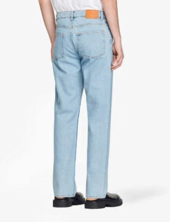 Sandro Straight-leg Regular-fit Jeans 8 Sandro Straight-leg Regular-fit Jeans -Fit & Flow Clothing Sales Store R04102538 BLEUS ALT03