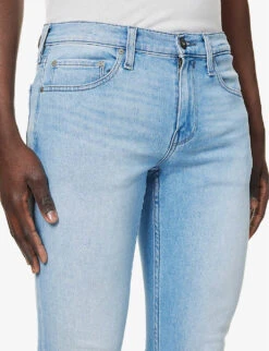 Paige Lennox Slim-leg Regular-fit Stretch-woven Jeans -Fit & Flow Clothing Sales Store R04111353 ROWER ALT05