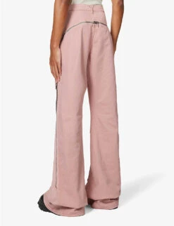 Bolan Zipped-leg Mid-rise Straight-leg Regular-fit Denim Trousers -Fit & Flow Clothing Sales Store R04116989 FADEDPINK ALT03
