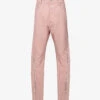 Bolan Zipped-leg Mid-rise Straight-leg Regular-fit Denim Trousers