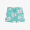 Ted Baker Ampbell Floral-print Recycled-polyester Swim Shorts