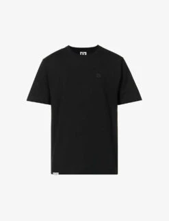 One Point Logo-embroidered Cotton-jersey T-shirt
