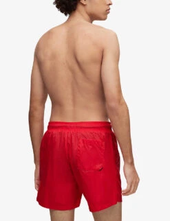 Hugo Logo-print Swim Shorts 7 Hugo Logo-print Swim Shorts -Fit & Flow Clothing Sales Store R04128218 OPENPINK ALT03