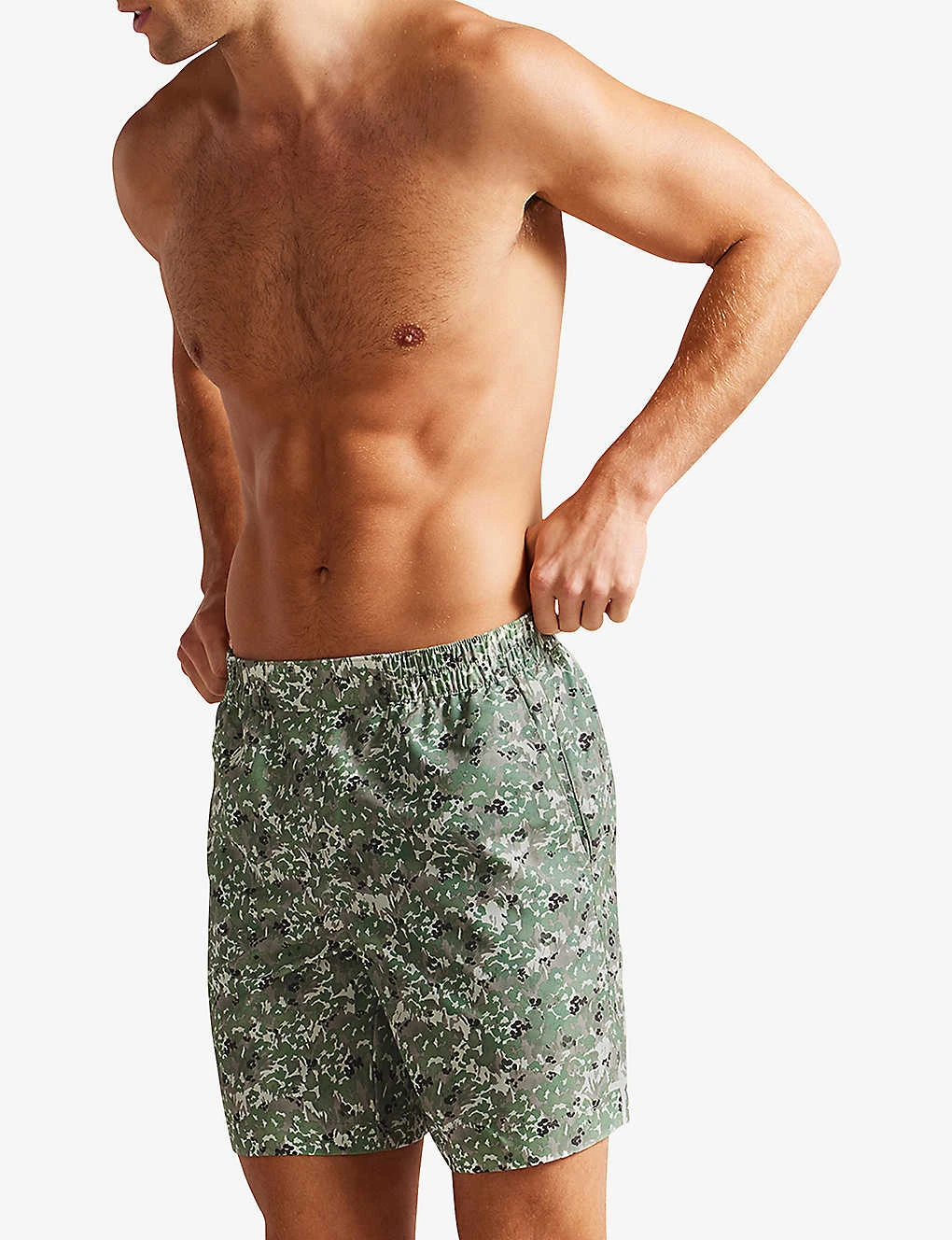 Ted Baker Kita Floral Camouflage-print Recycled-polyester Swim Shorts 3 Ted Baker Kita Floral Camouflage-print Recycled-polyester Swim Shorts - Image 3