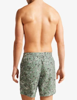 Ted Baker Kita Floral Camouflage-print Recycled-polyester Swim Shorts 7 Ted Baker Kita Floral Camouflage-print Recycled-polyester Swim Shorts -Fit & Flow Clothing Sales Store R04132394 KHAKI ALT03