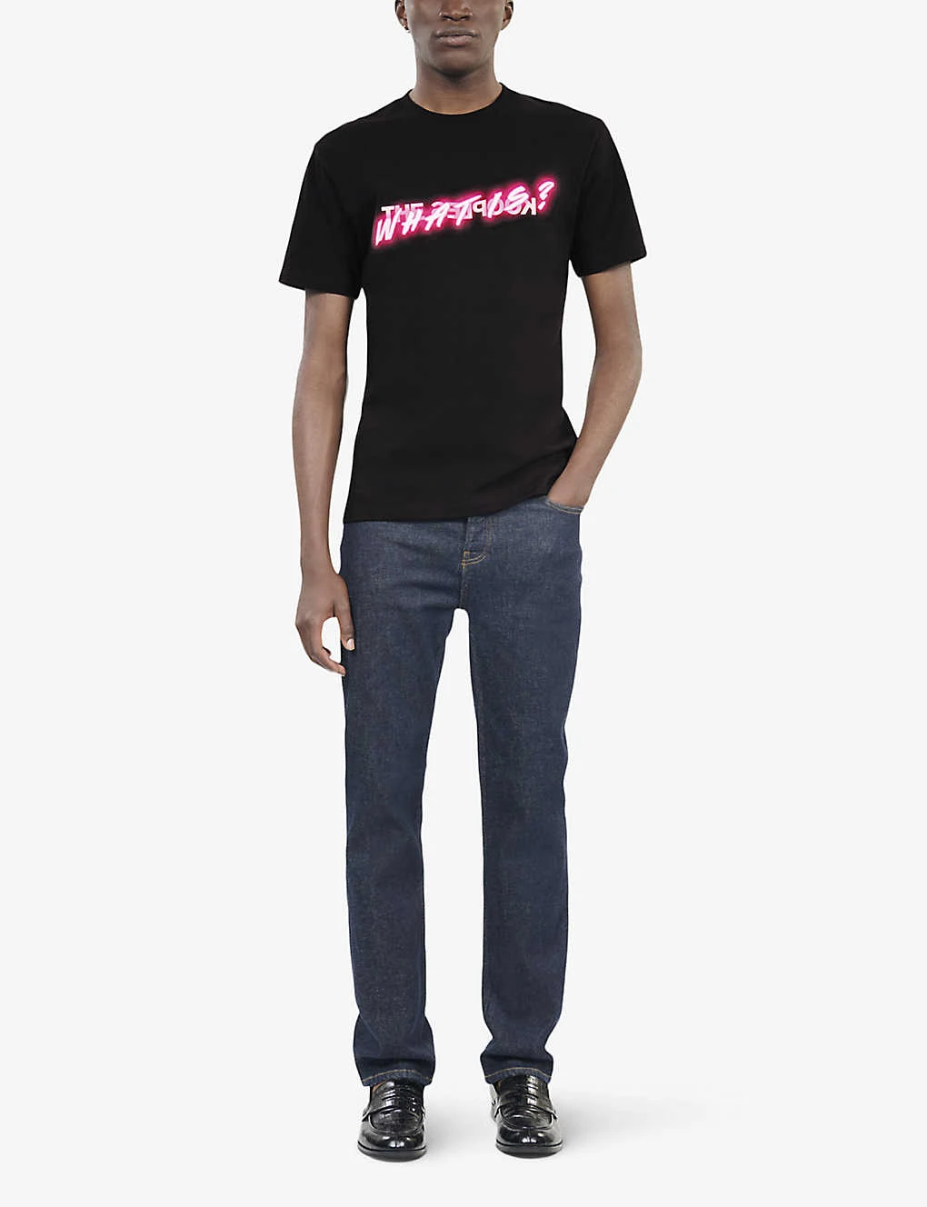 THE KOOPLES Graphic-print Relaxed-fit Cotton T-shirt 2 THE KOOPLES Graphic-print Relaxed-fit Cotton T-shirt - Image 2