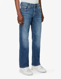True Religion Billy Embroidered Straight-leg Relaxed-fit Stretch-denim Jeans -Fit & Flow Clothing Sales Store R04134917 MOUNTAINLAURELMEDIUM ALT02