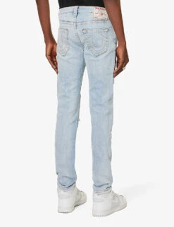 True Religion Ultra Skinny Distressed Tapered-leg Slim-fit Stretch-denim Jeans 10 True Religion Ultra Skinny Distressed Tapered-leg Slim-fit Stretch-denim Jeans -Fit & Flow Clothing Sales Store R04134918 HAMILTONCOVELIGHTRIPS ALT03