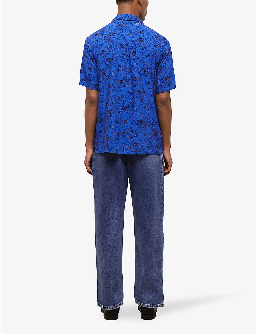 THE KOOPLES Graphic-print Camp-collar Woven Shirt 4 THE KOOPLES Graphic-print Camp-collar Woven Shirt - Image 4