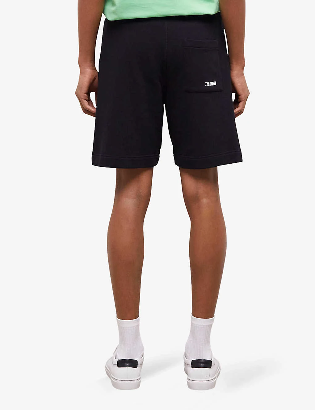 THE KOOPLES Logo-print Cotton Shorts 4 THE KOOPLES Logo-print Cotton Shorts - Image 4