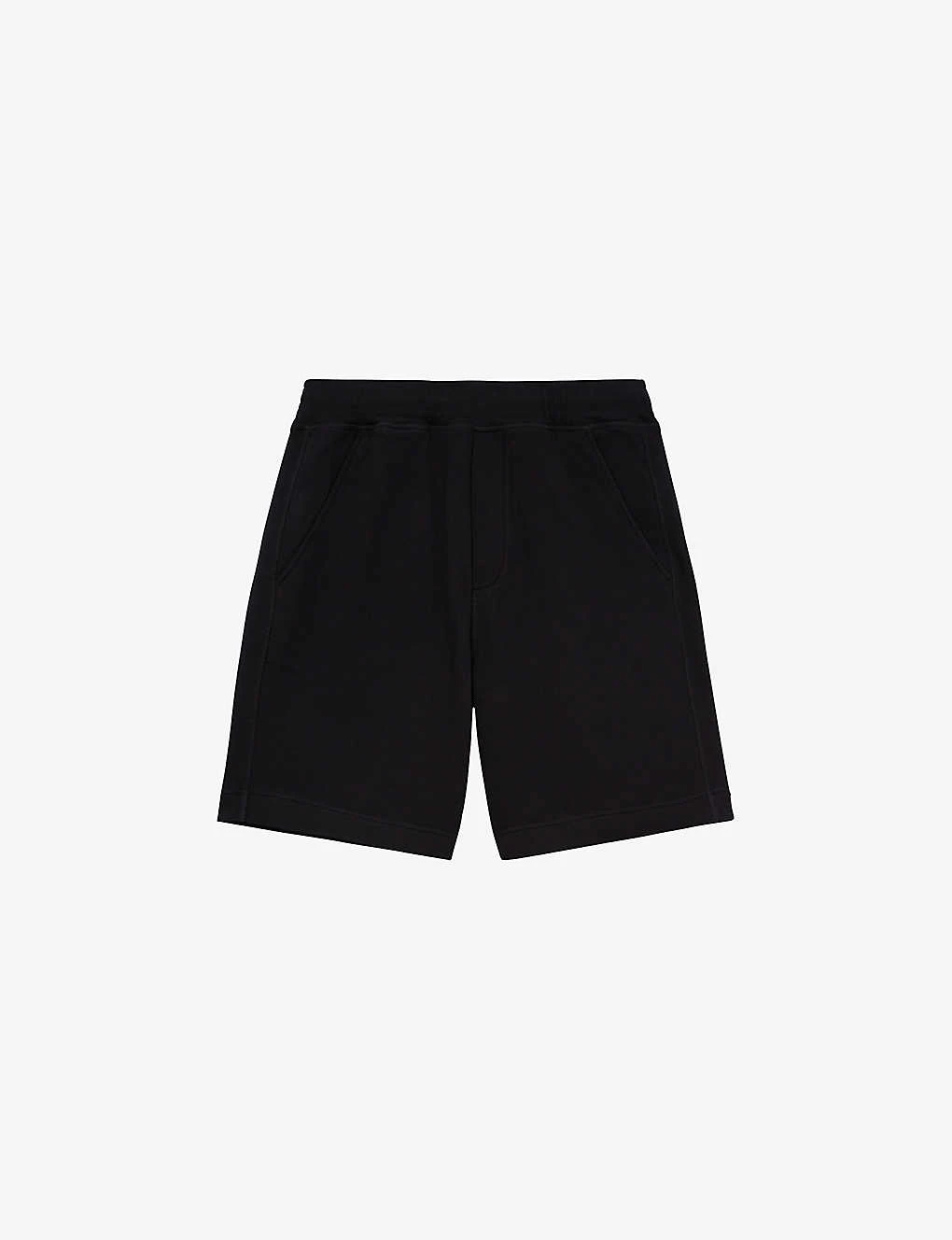 THE KOOPLES Logo-print Cotton Shorts 1 THE KOOPLES Logo-print Cotton Shorts