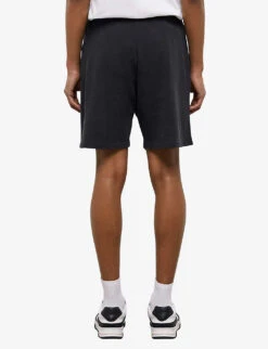 THE KOOPLES Embroidered Wide-leg Cotton-jersey Shorts -Fit & Flow Clothing Sales Store R04137388 BLA55 ALT03
