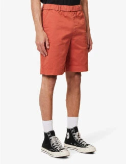 Champion Logo-appliqué Relaxed-fit Cotton-blend Shorts -Fit & Flow Clothing Sales Store R04147782 CHR ALT02