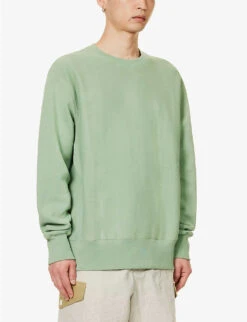 Champion Brand-appliqué Regular-fit Cotton-blend Sweatshirt -Fit & Flow Clothing Sales Store R04147783 SGR ALT02