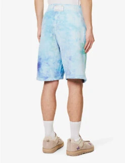 Champion Tie-dye Brand-appliqué Cotton-blend Bermuda Shorts 8 Champion Tie-dye Brand-appliqué Cotton-blend Bermuda Shorts -Fit & Flow Clothing Sales Store R04147794 RAWBLUE ALT03