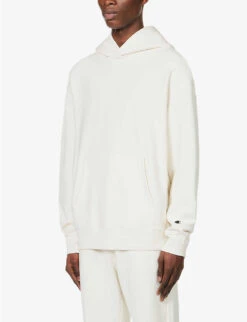 Champion Brand-appliqué Regular-fit Cotton-blend Hoody -Fit & Flow Clothing Sales Store R04147800 EGT ALT02