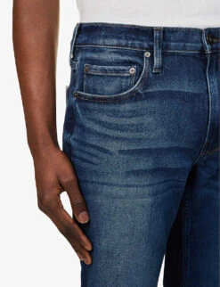 Paige Normandie Faded-wash Straight-fit Stretch-denim Jeans 10 Paige Normandie Faded-wash Straight-fit Stretch-denim Jeans -Fit & Flow Clothing Sales Store R04148192 HARTWEG ALT04