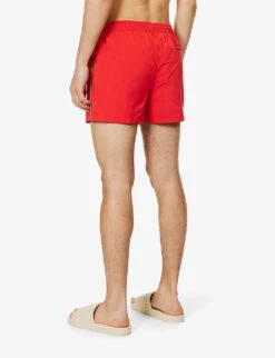 PAUL SMITH Artist Stripe Grosgrain-trim Recycled-polyamide Swim Shorts -Fit & Flow Clothing Sales Store R04148458 REDS ALT03