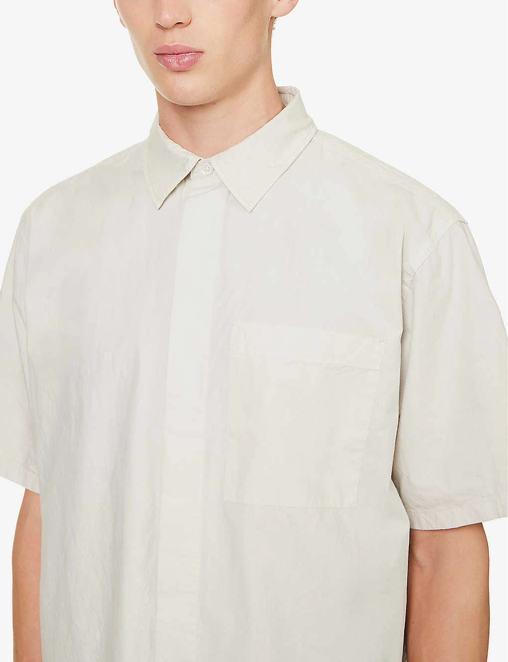 Norse Projects Ivan Typewriter Short-sleeved Boxy-fit Cotton Shirt 5 Norse Projects Ivan Typewriter Short-sleeved Boxy-fit Cotton Shirt - Image 5
