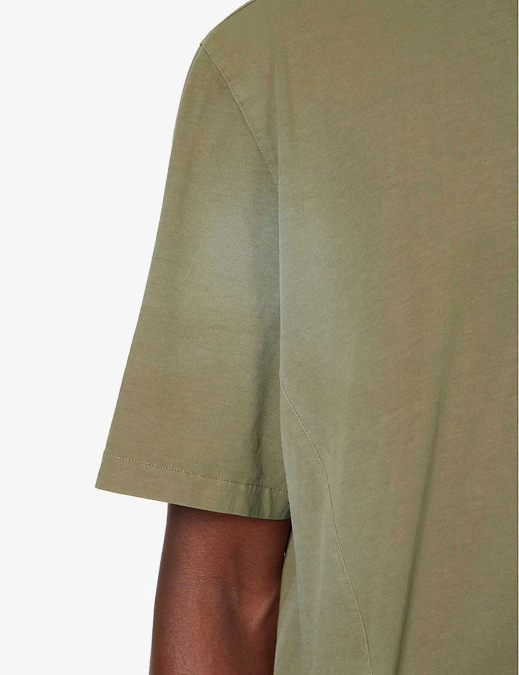 Faded-wash Boxy-fit Organic Cotton-jersey T-shirt 5 Faded-wash Boxy-fit Organic Cotton-jersey T-shirt - Image 5