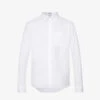 Loewe Anagram-embroidered Patch-pocket Regular-fit Cotton-poplin Shirt