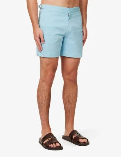 ORLEBAR BROWN Bulldog Waist-adjuster Stretch-cotton Swim Shorts 7 ORLEBAR BROWN Bulldog Waist-adjuster Stretch-cotton Swim Shorts -Fit & Flow Clothing Sales Store R04150093 ISLANDSKY ALT02