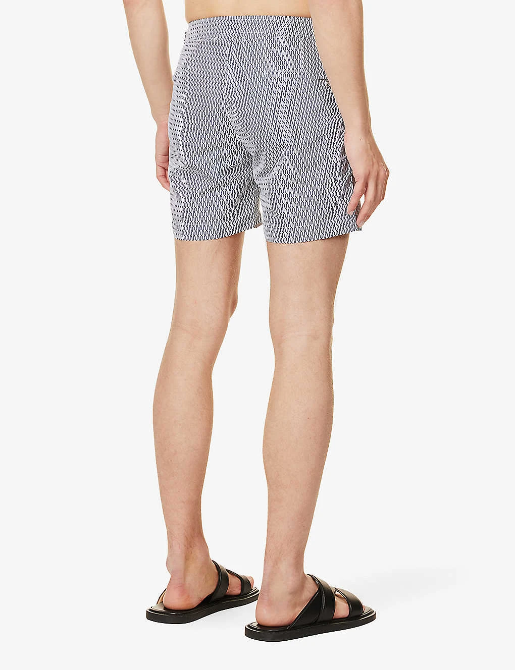 ORLEBAR BROWN Bulldog Geo-print Swim Shorts 4 ORLEBAR BROWN Bulldog Geo-print Swim Shorts - Image 4