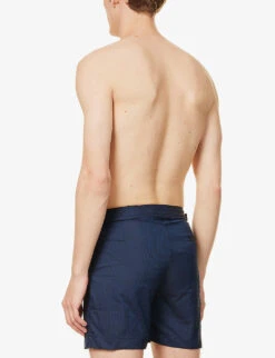 ORLEBAR BROWN Bulldog Striped Swim Shorts -Fit & Flow Clothing Sales Store R04150111 NIGHTIRIS ALT03