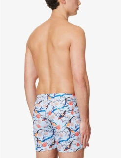 ORLEBAR BROWN Setter Flight Graphic-print Swim Shorts -Fit & Flow Clothing Sales Store R04150133 LIGHTISLANDSKY ALT03