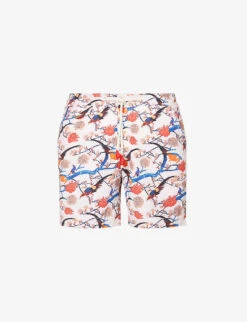 ORLEBAR BROWN Standard Flight Of Fantasy Floral-print Regular-fit Swim Shorts