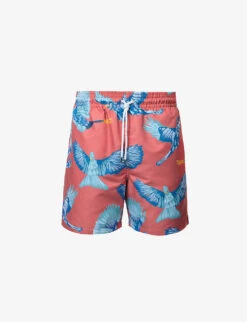 Maui Graphic-print Swim Shorts