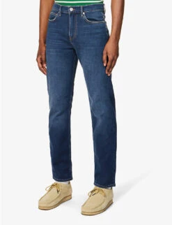 FRAME Straight Faded-wash Straight-leg Regular-fit Denim-blend Jean -Fit & Flow Clothing Sales Store R04157963 DAXTON ALT02