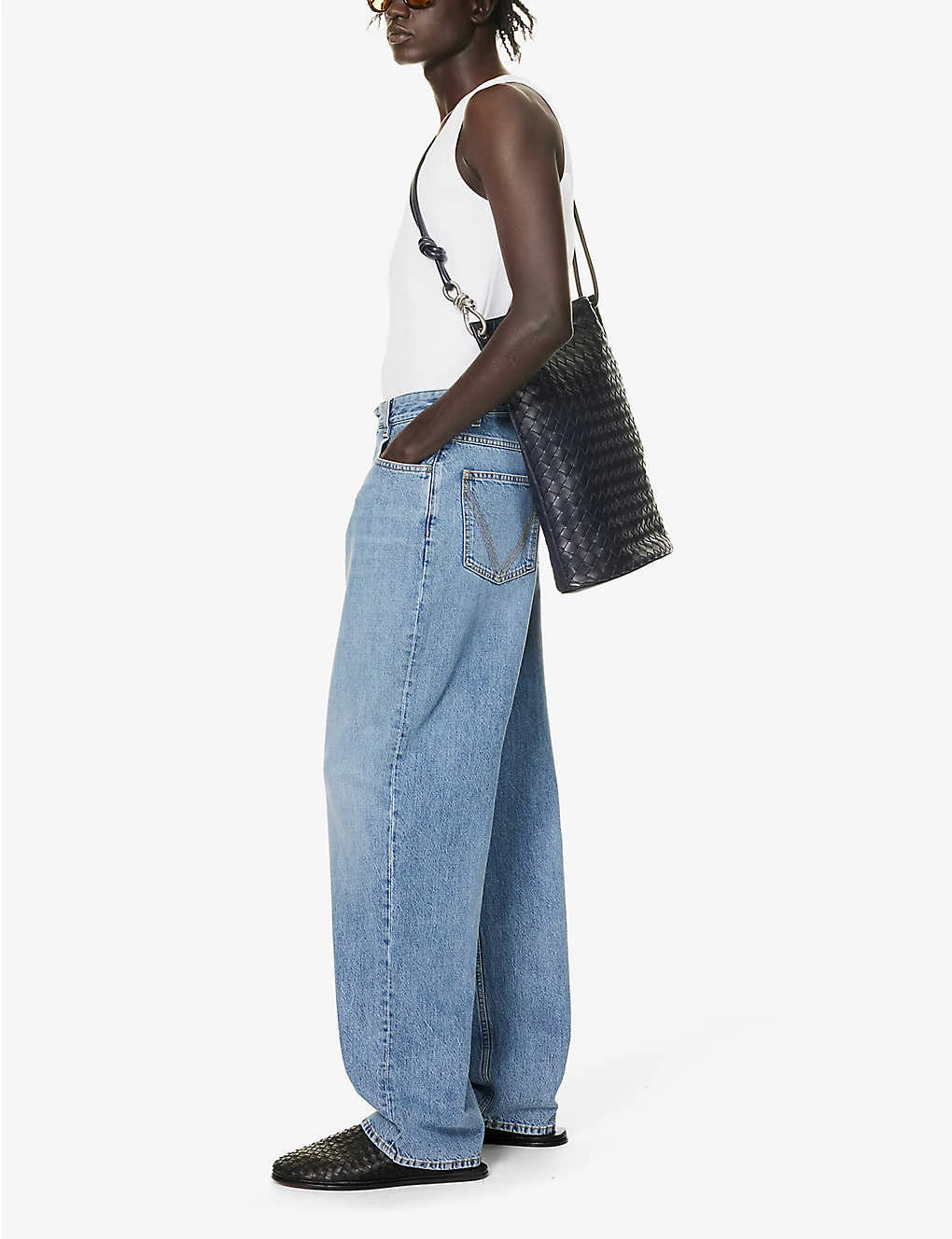 Bottega Veneta New Wash Hammer-loop Regular-fit Jeans 2 Bottega Veneta New Wash Hammer-loop Regular-fit Jeans - Image 2