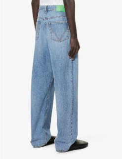 Bottega Veneta New Wash Hammer-loop Regular-fit Jeans 9 Bottega Veneta New Wash Hammer-loop Regular-fit Jeans -Fit & Flow Clothing Sales Store R04157977 MIDBLUE ALT03