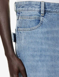 Bottega Veneta New Wash Hammer-loop Regular-fit Jeans 10 Bottega Veneta New Wash Hammer-loop Regular-fit Jeans -Fit & Flow Clothing Sales Store R04157977 MIDBLUE ALT04