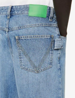 Bottega Veneta New Wash Hammer-loop Regular-fit Jeans 11 Bottega Veneta New Wash Hammer-loop Regular-fit Jeans -Fit & Flow Clothing Sales Store R04157977 MIDBLUE ALT05