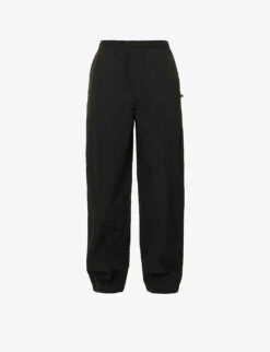 Acne Studios Pichele Brand-patch Wide-leg Relaxed-fit Shell Trousers