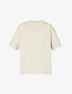 Acne Studios Extorr Brand-print Cotton-jersey T-shirt