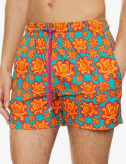 Vilebrequin Mahina Graphic-print Swim Shorts -Fit & Flow Clothing Sales Store R04159190 VERTTROPEZIEN ALT04
