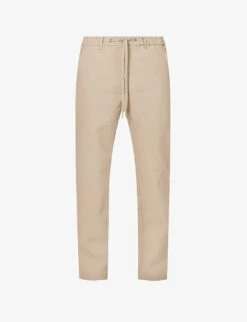 Snow Peak Air Comfort Regular-fit Tapered-leg Woven Trousers