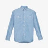 Work Patch-pocket Cotton Shirt