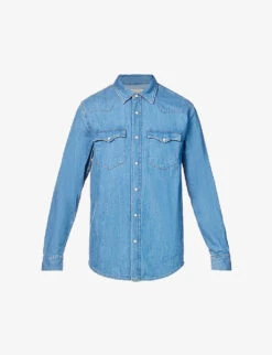 Nudie Jeans George Flap-pocket Denim Shirt