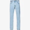 Nudie Jeans Lean Dean Contrast-stitch Slim-fit Stretch-organic-cotton Denim Jeans